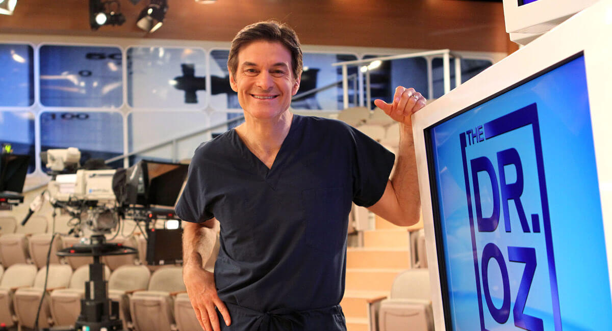 dr. oz smiling