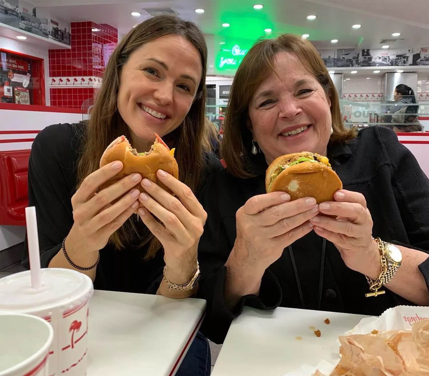 Jennifer Garner and Ina